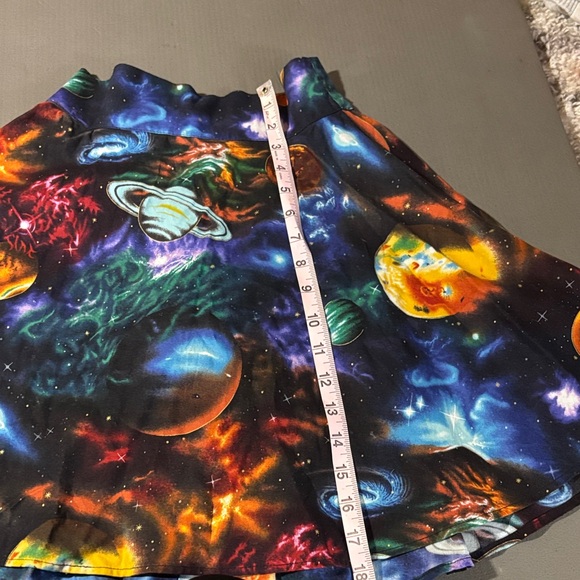 Retrolicious Celestial Print Skirt size XS - Picture 5 of 6
